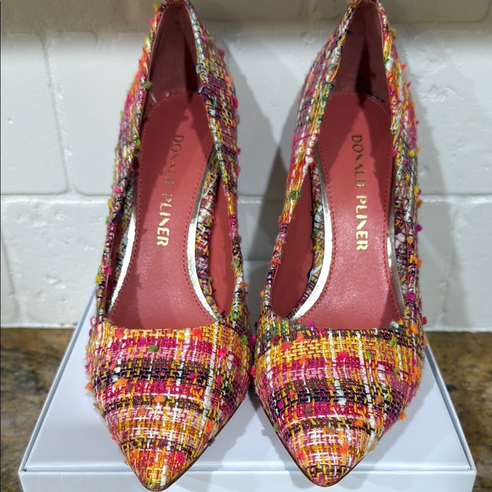 Donald J. Pliner Red and Pink Heels